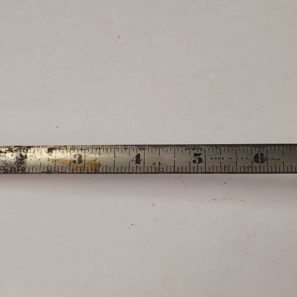 Vintage Six-Foot Streamline Metal Tape Measure Model No. 406 - Picture 8 of 8